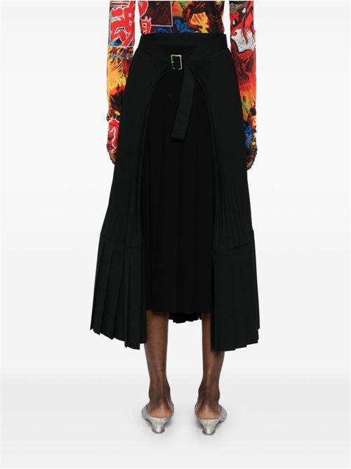 Pleated Midi Skirt JUNYA WATANABE | JOS0150511BLACKXBLACK